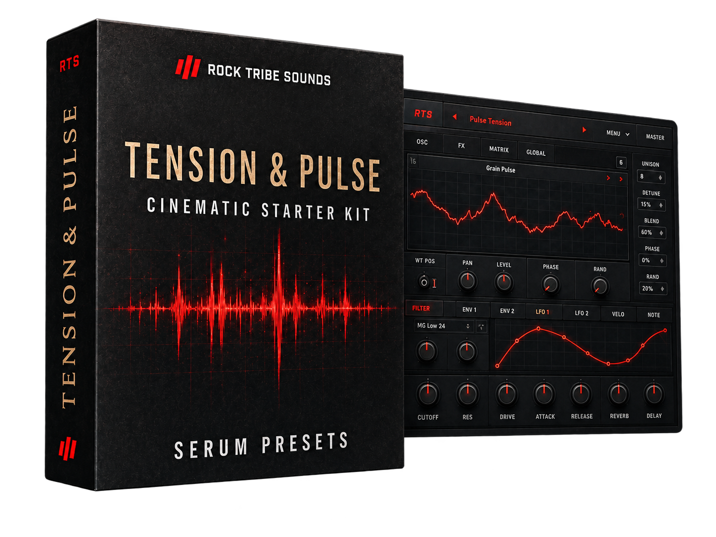 Tension & Pulse Cinematic Starter Kit – Free Serum Presets