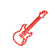 Electric guitar icon for SAT FORGE saturation and harmonic processing