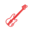 Bass guitar icon for SAT FORGE saturation processing